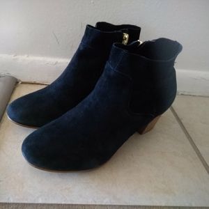 Steve Madden Allday Suede Western Ankle Boots 5